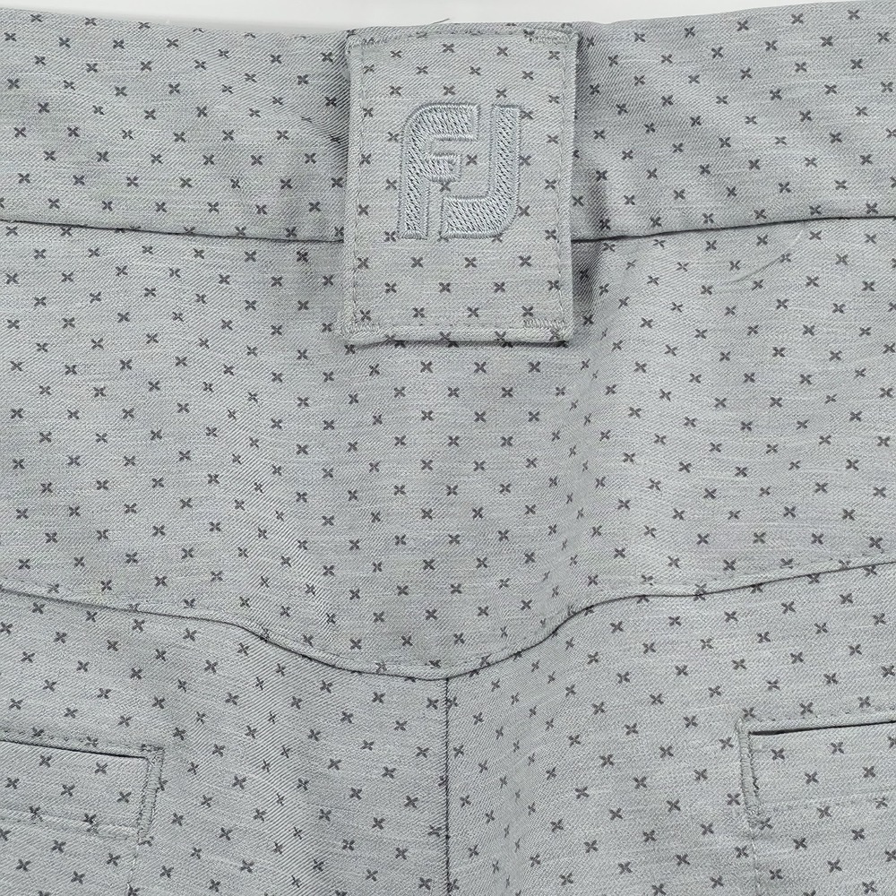 FootJoy Light Gray Microdot Chinos